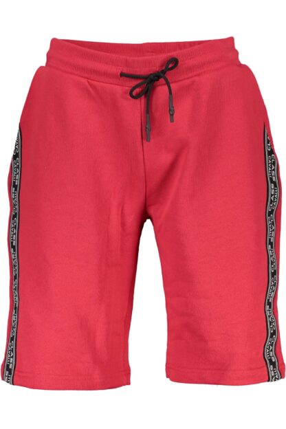 Cavalli Class - Red Cotton Men Short