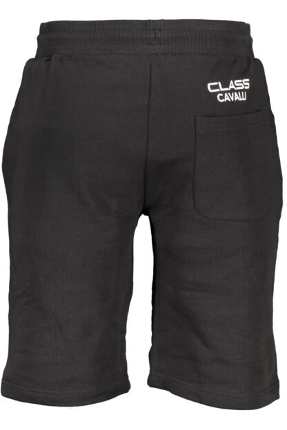 Cavalli Class - Black Cotton Men Short