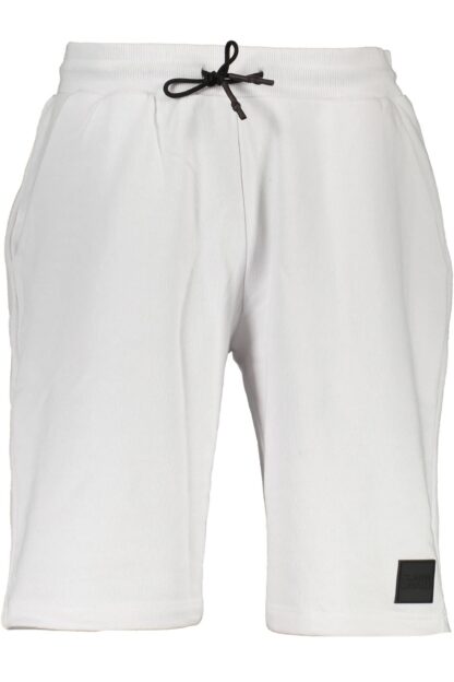 Cavalli Class - White Cotton Men Short