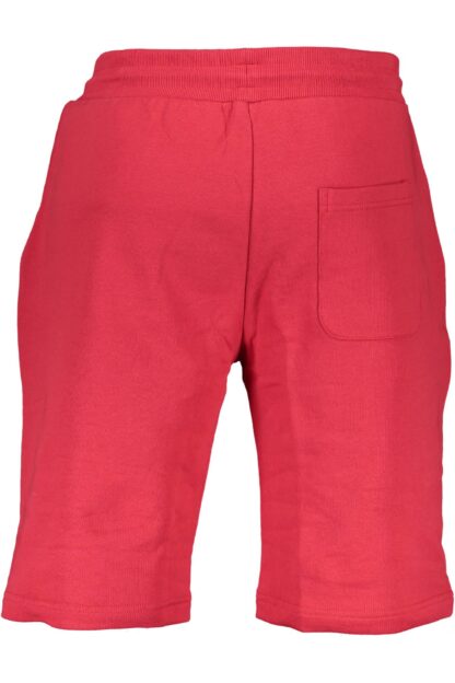 Cavalli Class - Red Cotton Men Short