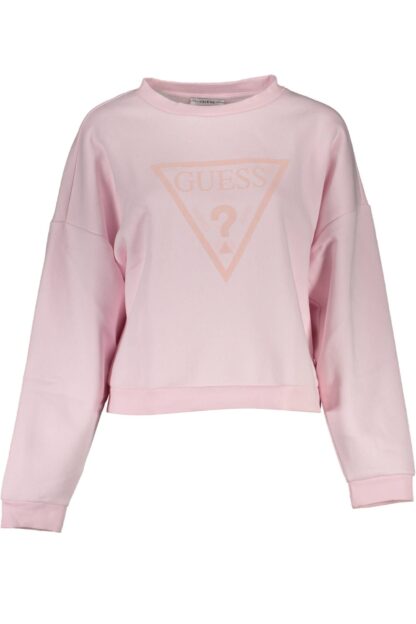 Guess Jeans - Pink Cotton Women Sweater