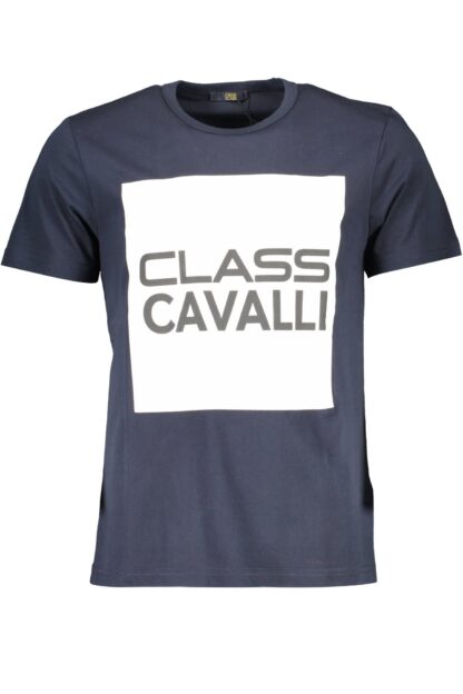 Cavalli Class - Blue Cotton Men T-Shirt