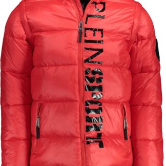 Plein Sport - Red Polyester Men Jacket