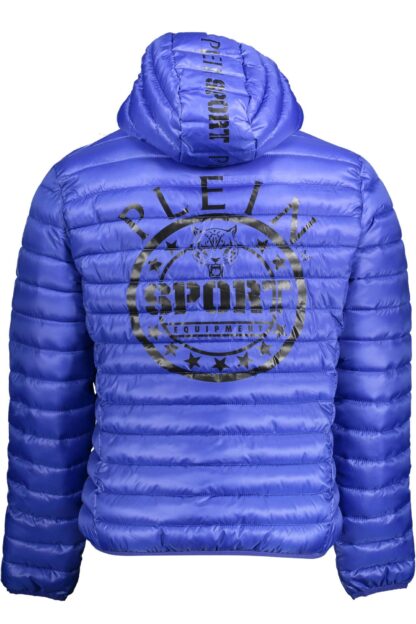 Plein Sport - Blue Polyester Men Jacket