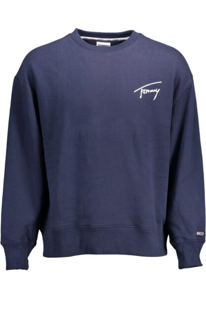 Tommy Hilfiger - Blue Cotton Men Sweater