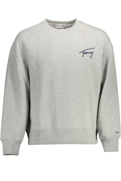 Tommy Hilfiger - Gray Cotton Men Sweater