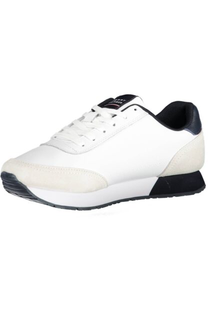 Tommy Hilfiger - White Polyester Men Sneaker