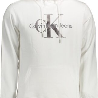 Calvin Klein - White Cotton Men Sweater