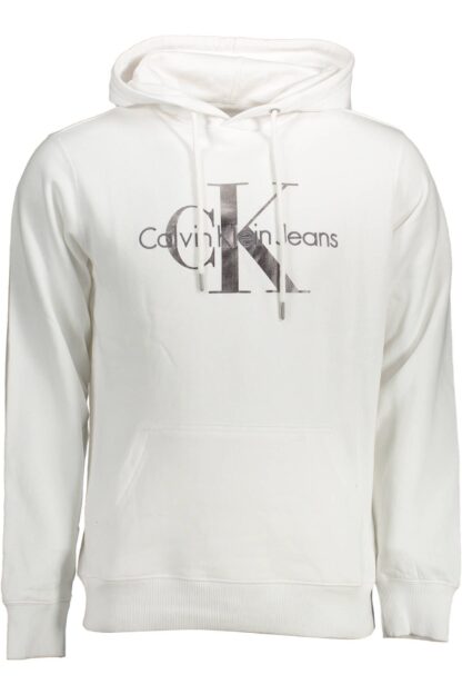 Calvin Klein - White Cotton Men Sweater