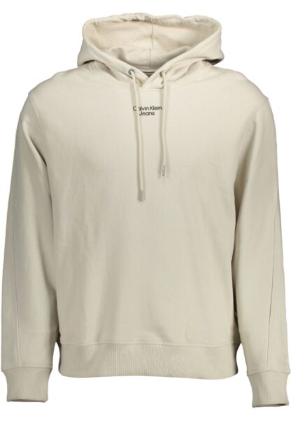 Calvin Klein - Beige Cotton Men Sweater