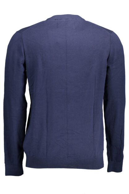 Calvin Klein - Blue Cotton Men Sweater