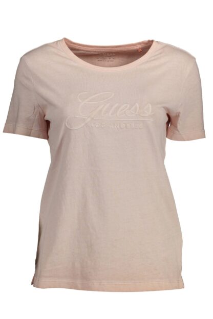 Guess Jeans - Pink Cotton Women T-Shirt