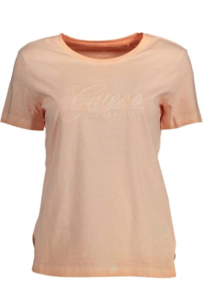 Guess Jeans - Pink Cotton Women T-Shirt