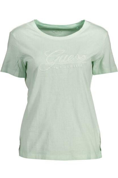 Guess Jeans - Green Cotton Women T-Shirt