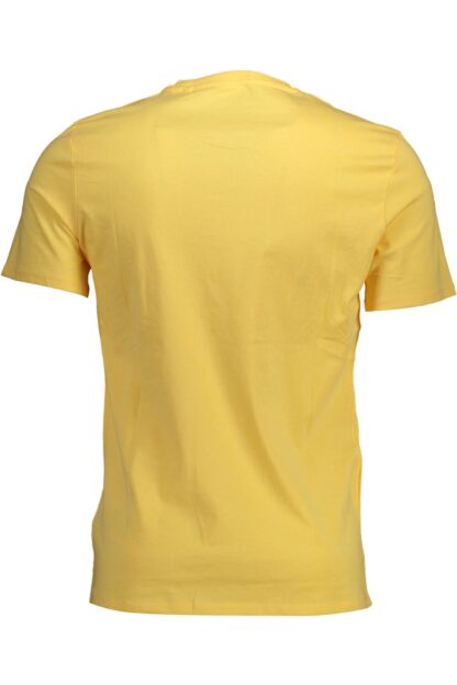 Guess Jeans - Yellow Cotton Men TShirt