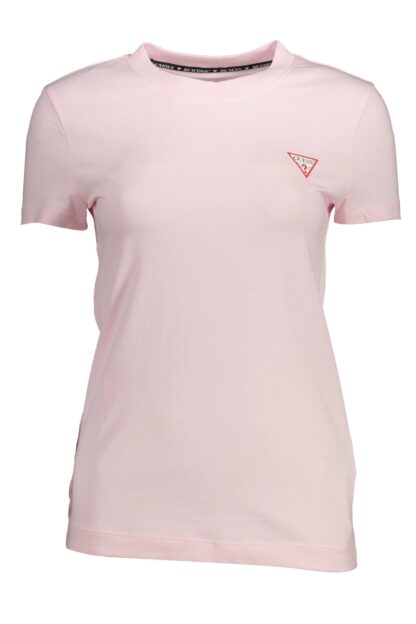 Guess Jeans - Pink Cotton Women T-Shirt