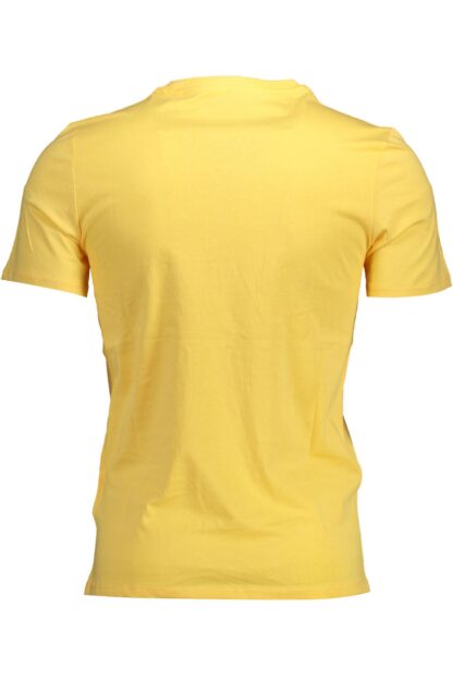 Guess Jeans - Yellow Cotton Men TShirt