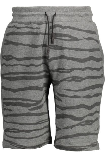 Cavalli Class - Gray Cotton Men Short