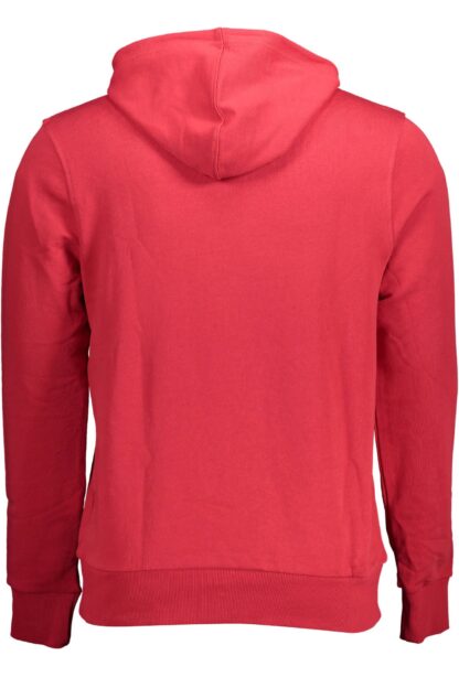 Cavalli Class - "Red Cotton Men's Hooded Sweater"