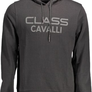 Cavalli Class - Black Cotton Men Sweater