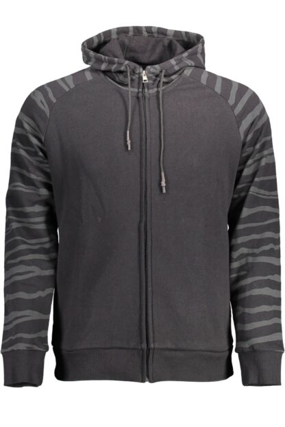 Cavalli Class - Black Cotton Men Sweater