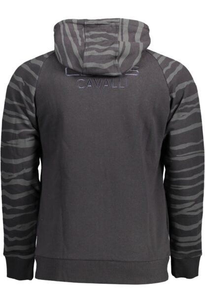 Cavalli Class - Black Cotton Men Sweater