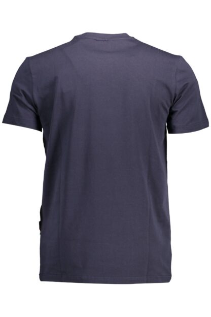 Plein Sport - Blue Cotton Men T-Shirt