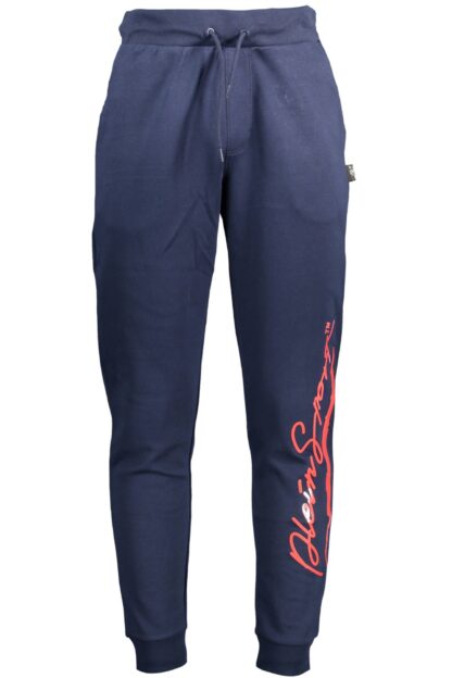 Plein Sport - Blue Cotton Men Pants