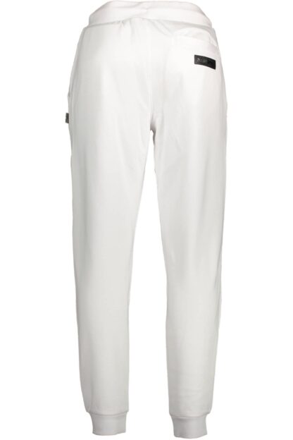 Plein Sport - White Cotton Men Pants