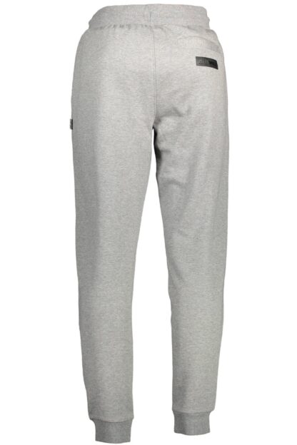 Plein Sport - Gray Cotton Men Trouser