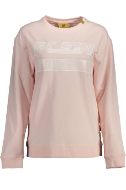 Plein Sport - Pink Cotton Women Sweater