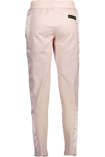 Plein Sport - Pink Cotton Women Pants