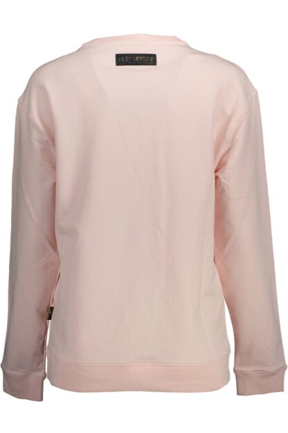 Plein Sport - Pink Cotton Women Sweater