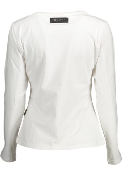 Plein Sport - White Cotton Women T-Shirt