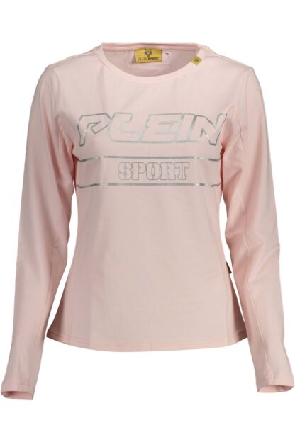 Plein Sport - Pink Cotton Women Top