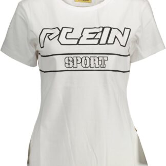 Plein Sport - "Black Cotton Women T-Shirt"