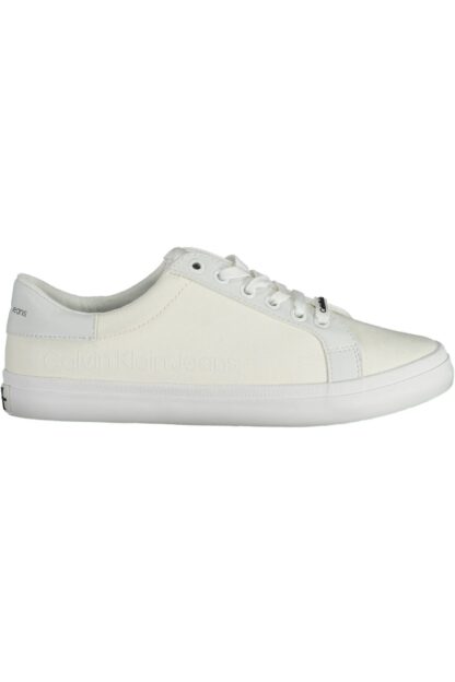 Calvin Klein - White Cotton Women Sneaker