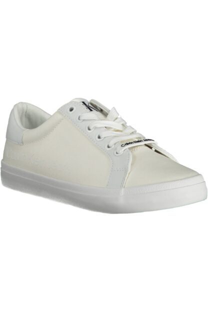 Calvin Klein - White Cotton Women Sneaker