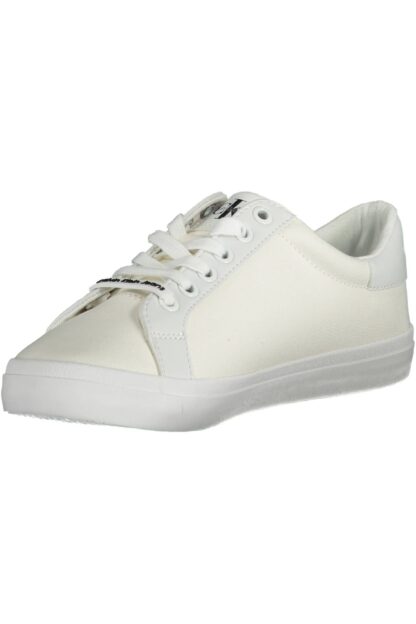 Calvin Klein - White Cotton Women Sneaker