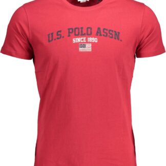 U.S. POLO ASSN. - Blue Cotton Men T-Shirt