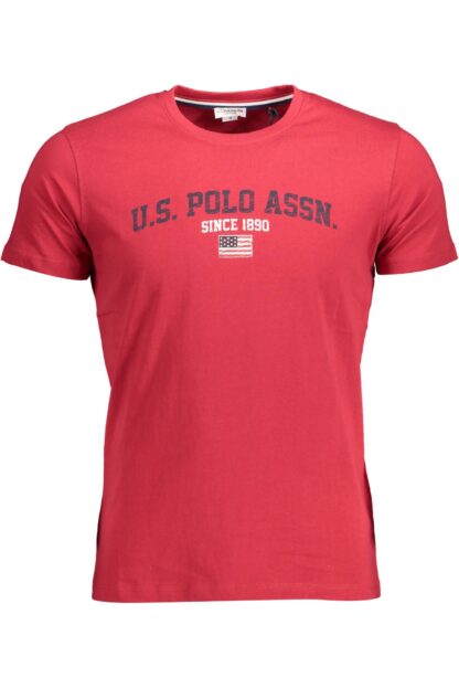 U.S. POLO ASSN. - Red Cotton Men TShirt