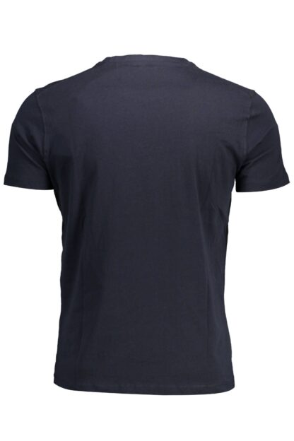 U.S. POLO ASSN. - Blue Cotton Men T-Shirt