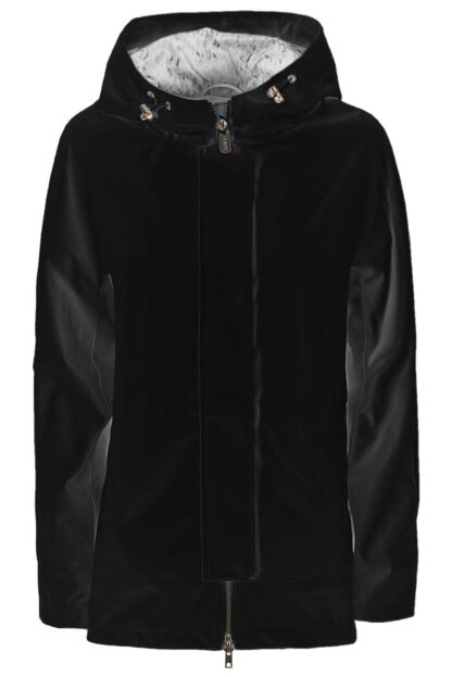 Yes Zee - Black Polyester Women Jacket