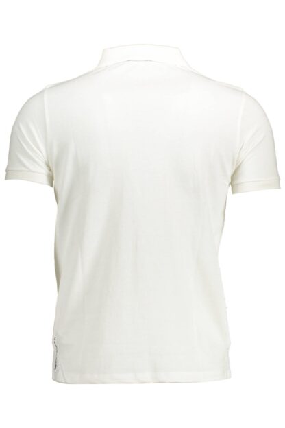 U.S. POLO ASSN. - White Cotton Men Polo Shirt