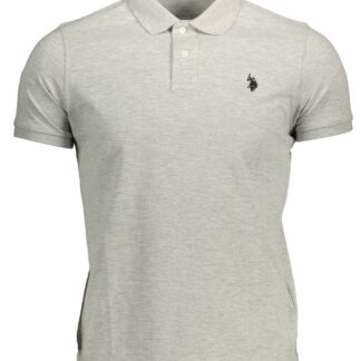 U.S. POLO ASSN. - White Cotton Men Polo Shirt