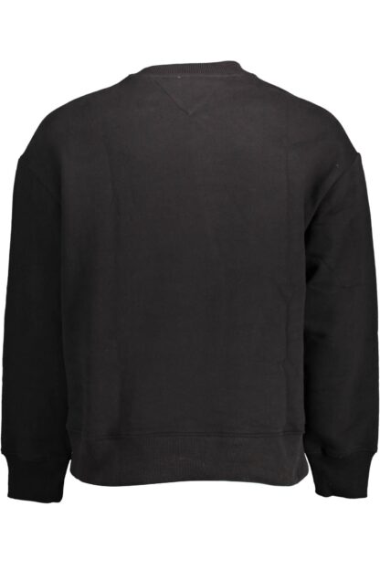 Tommy Hilfiger - Black Cotton Men Sweater