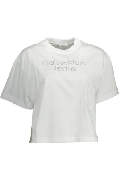 Calvin Klein - White Cotton Women T-Shirt