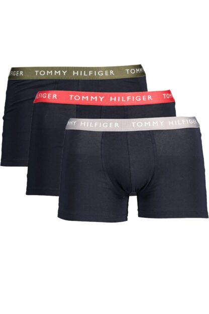 Tommy Hilfiger - Black Cotton Men Trunk