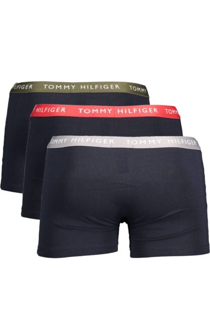 Tommy Hilfiger - Black Cotton Men Trunk