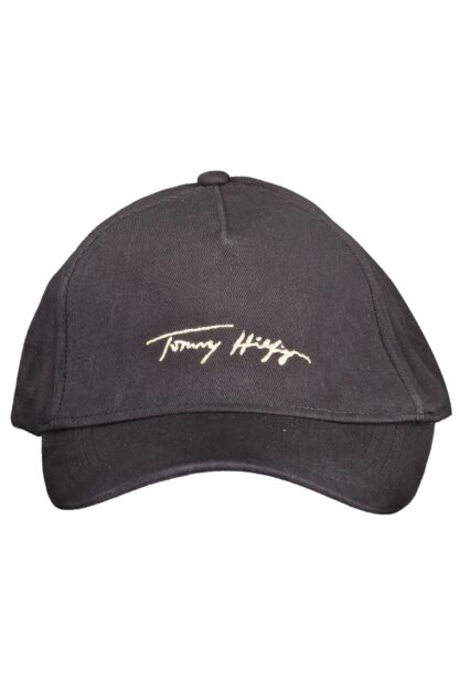 Tommy Hilfiger - Black Cotton Women Hat